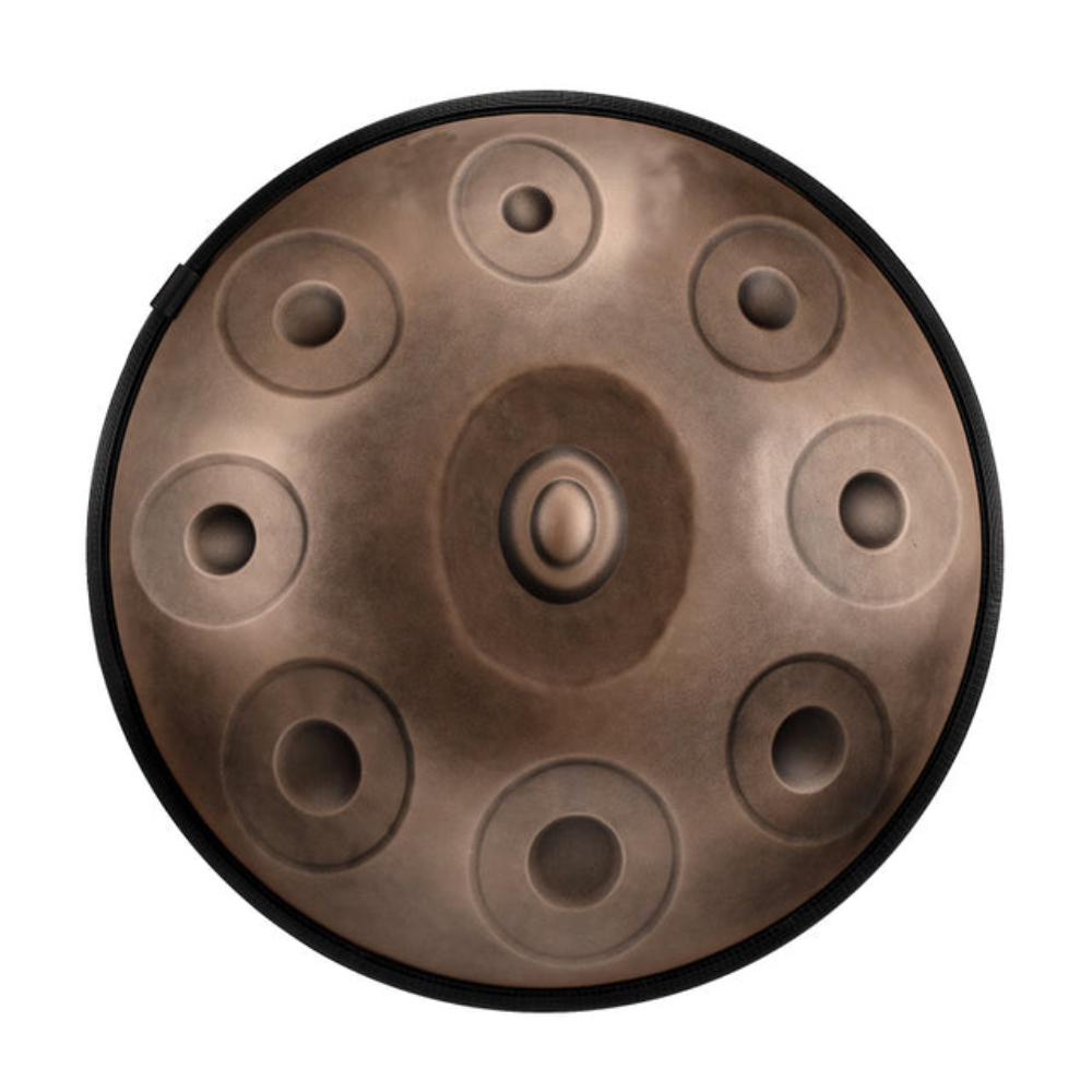 HLURU 22" 9 Notalı D Kurd Bronze Handpan